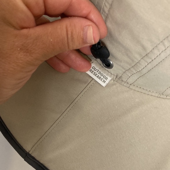 Outdoor Research Hat Kids Medium Khaki Gray Rambler Sun Sombrero UPF 50 - Picture 5 of 12